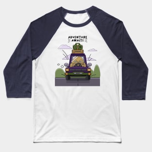 Adventure Awaits Baseball T-Shirt